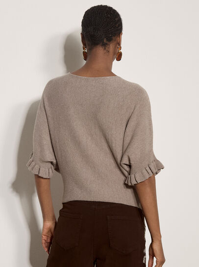 Soft Knit Batwing Top