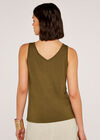 Basic Tank Top, Khaki, large