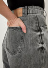 Ella Wide Leg Cropped Jeans, Grey, large