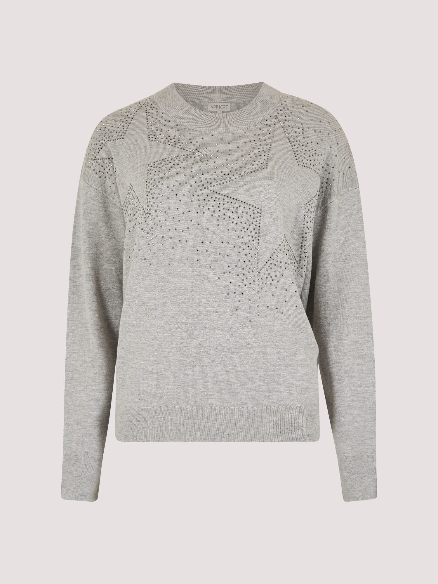 Star Heatsealed Jumper Apricot Clothing