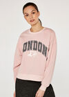 London Life Sweatshirt, Pink, large