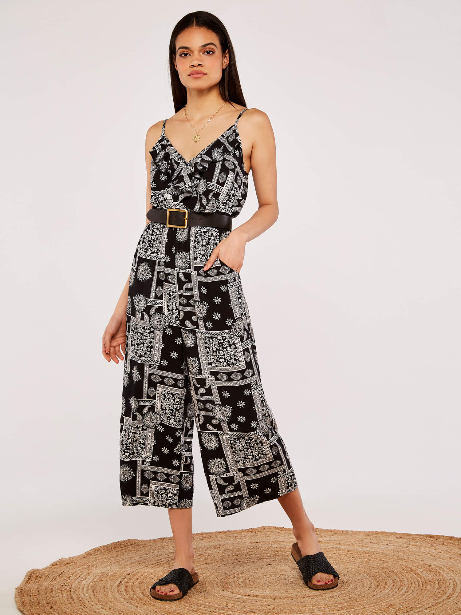 Apricot jumpsuit sale