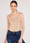 Jersey Cami Top, Stone, large