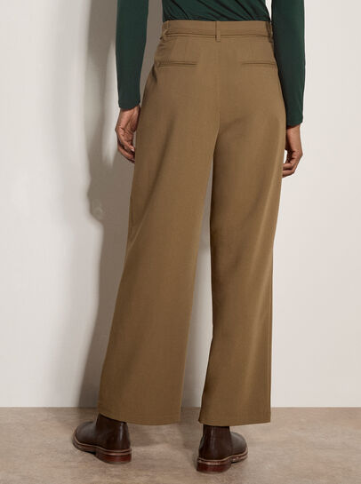 Pleat Detail Tailored Trousers