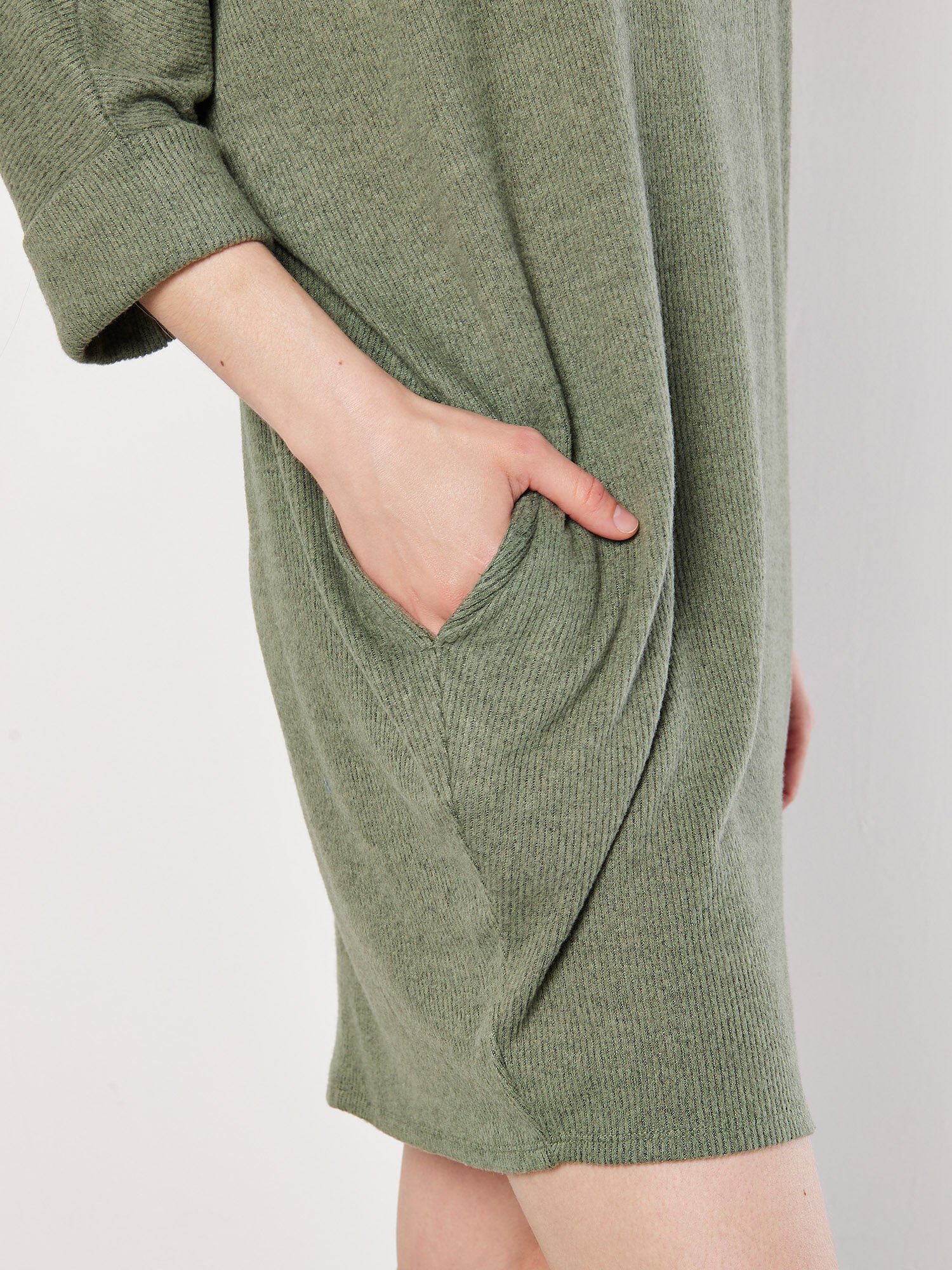 COCO MINI DRESS Bibiy カーキ色 bibiy COCO MINI DRESS