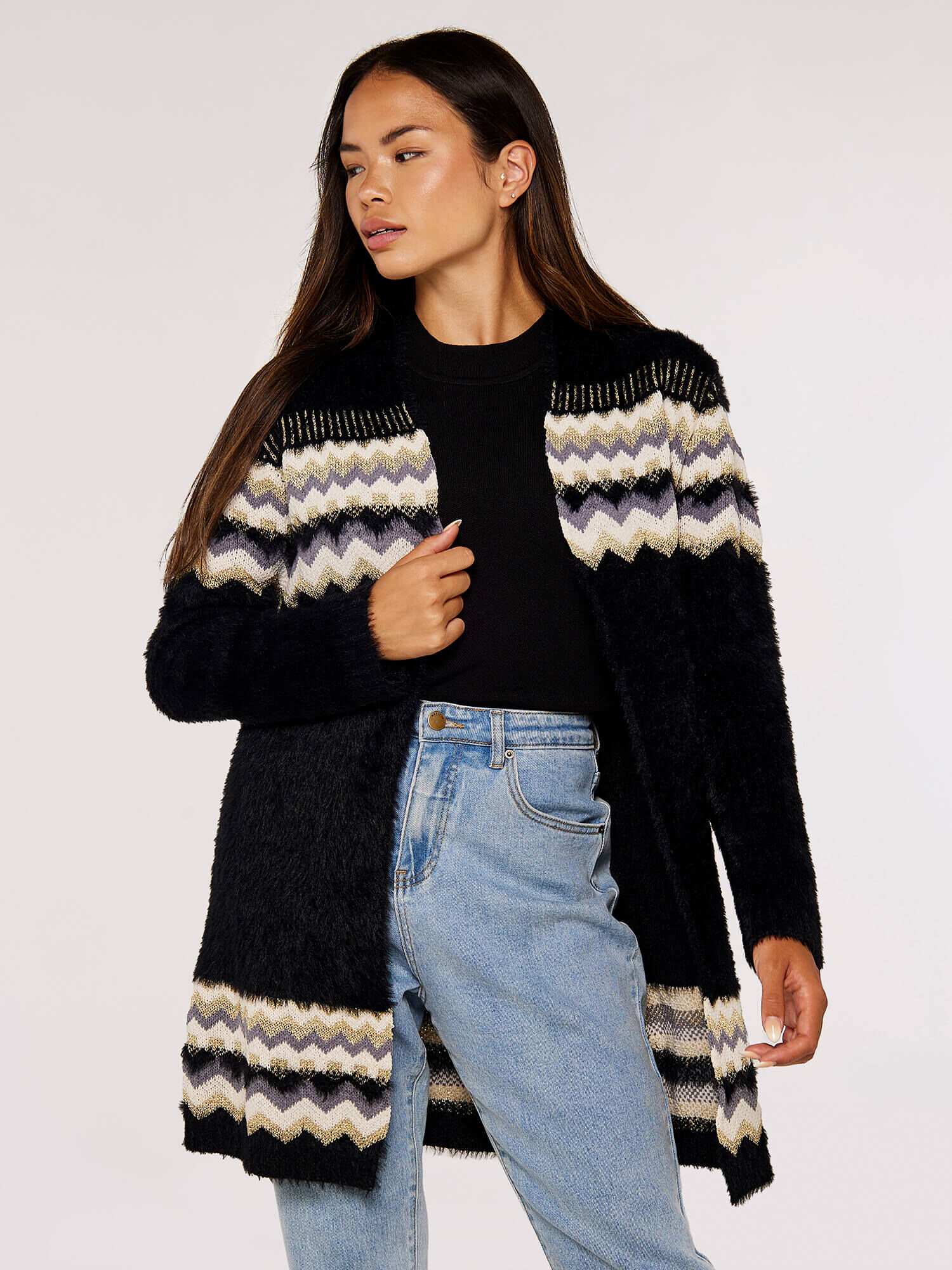 Metallic cardigans cheap