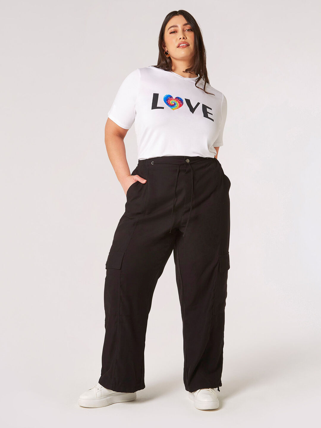 Image of Curve Combat Cargo Trousers