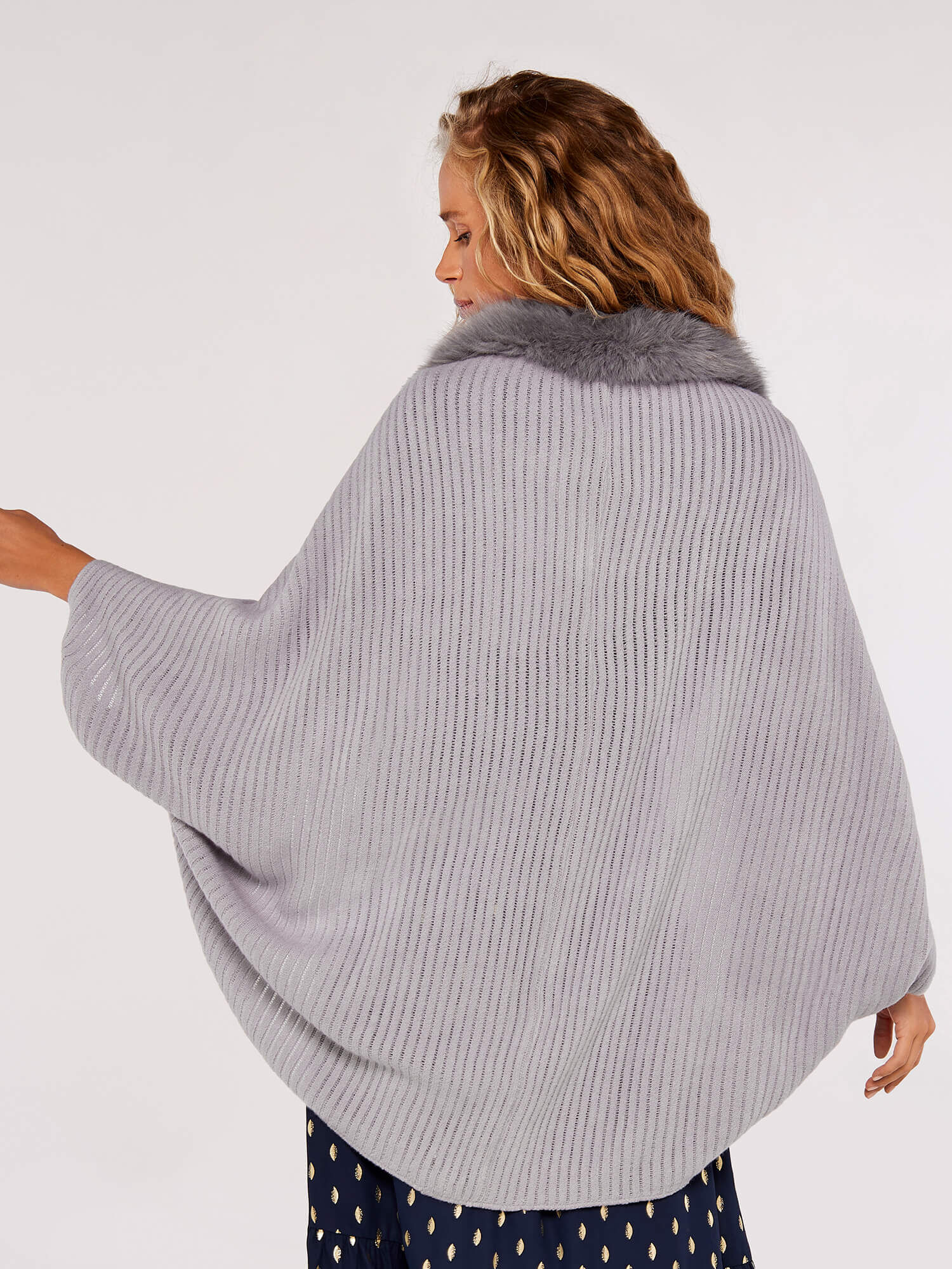Silver grey cheap shrug