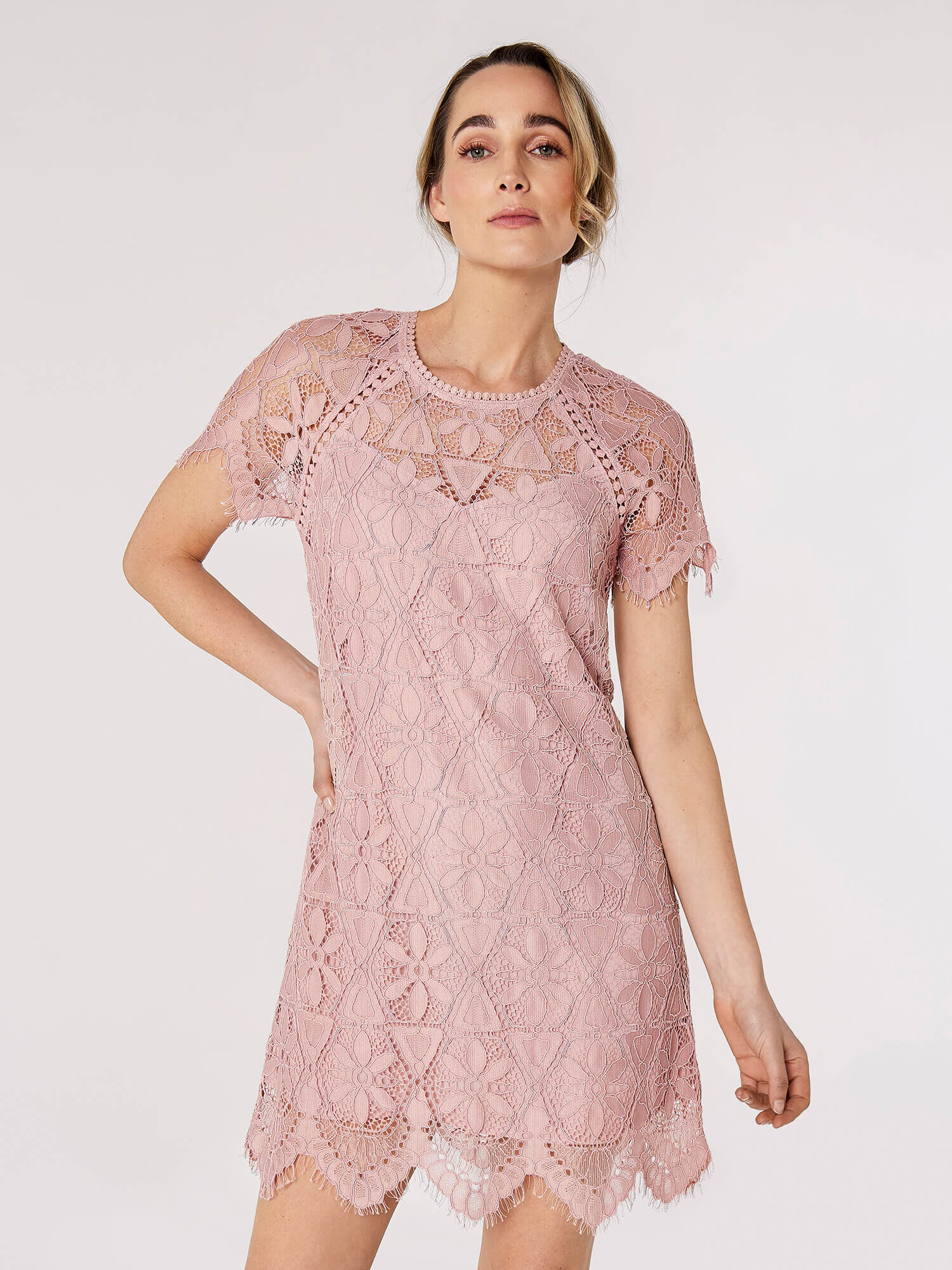 Lace Mini Dress