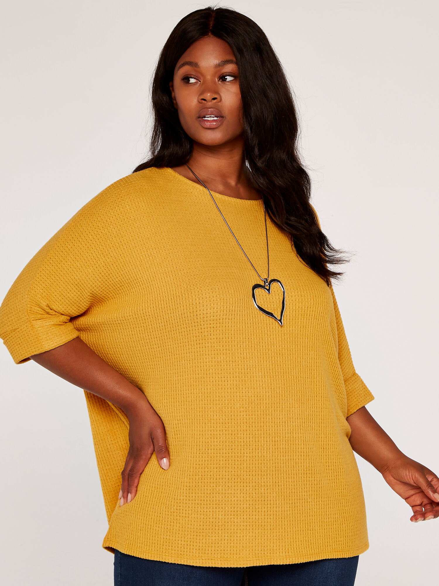 Mustard plus cheap size jumper