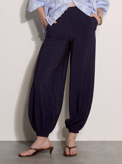 Relaxed Balloon Trousers