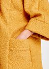 Teddy Tinsel Jacket, Mustard, large