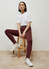 Sienna Skinny Fit Jeans, Burgundy, large