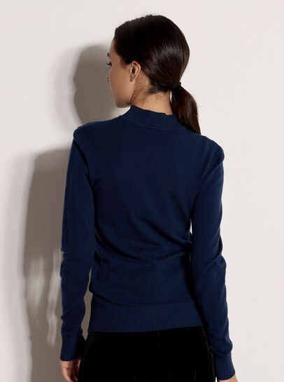Rhinestone Gem Embellished Jumper
