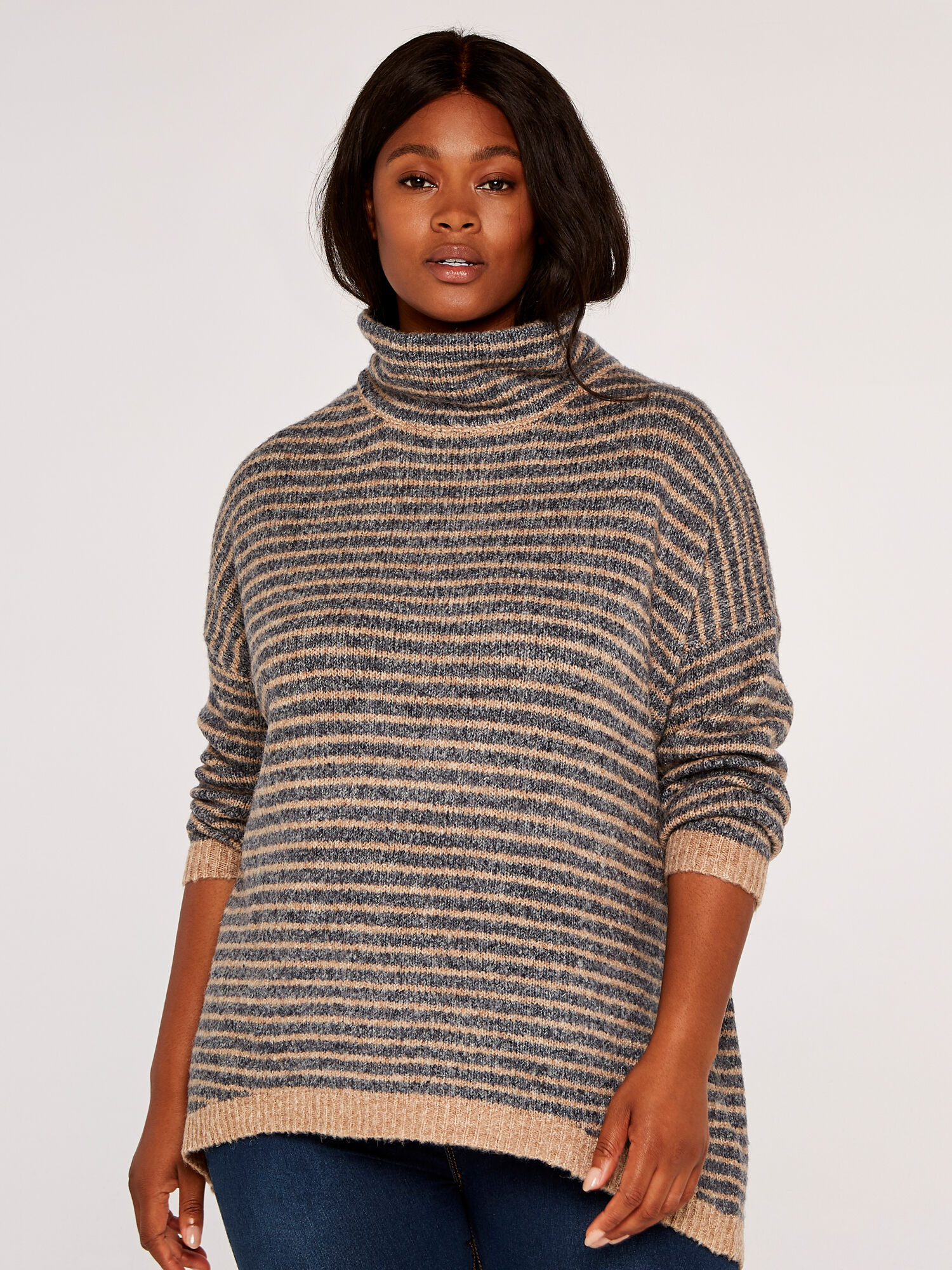 Apricot grey jumper shop
