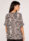 Animal Mix & Match Top, Grey, large