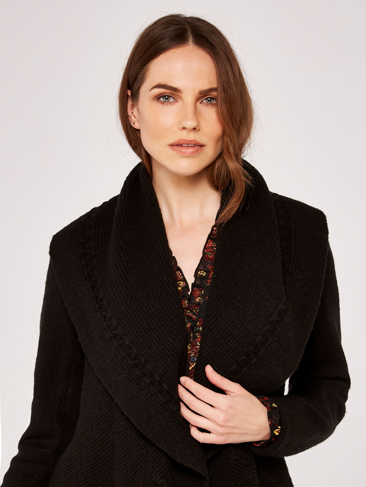 Waterfall sales black cardigan