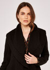 Waterfall Cardigan, Black, large