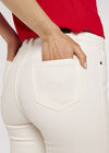 Sienna Mid Rise Skinny Jean, White, large