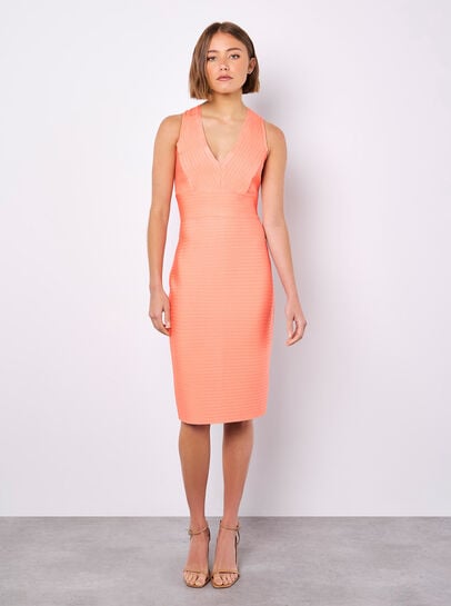 Bodycon Bandage Midi Dress