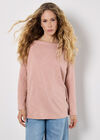 Pure Cotton Oversized Top, Pink, large