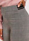 Heavy Check Sporty Band Legging, Pink, large