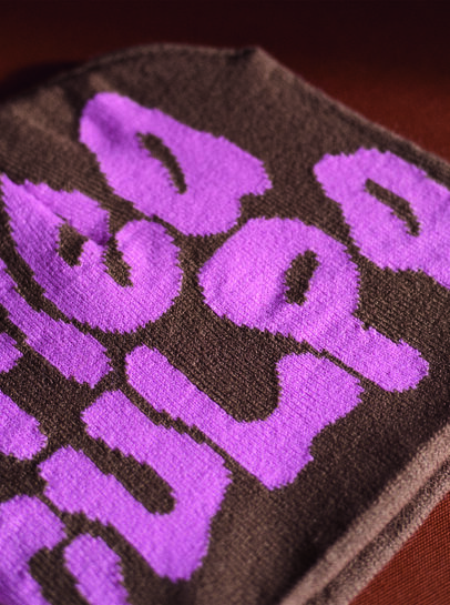 Printed Beanie