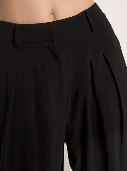 Wide-Leg Tailored Trousers