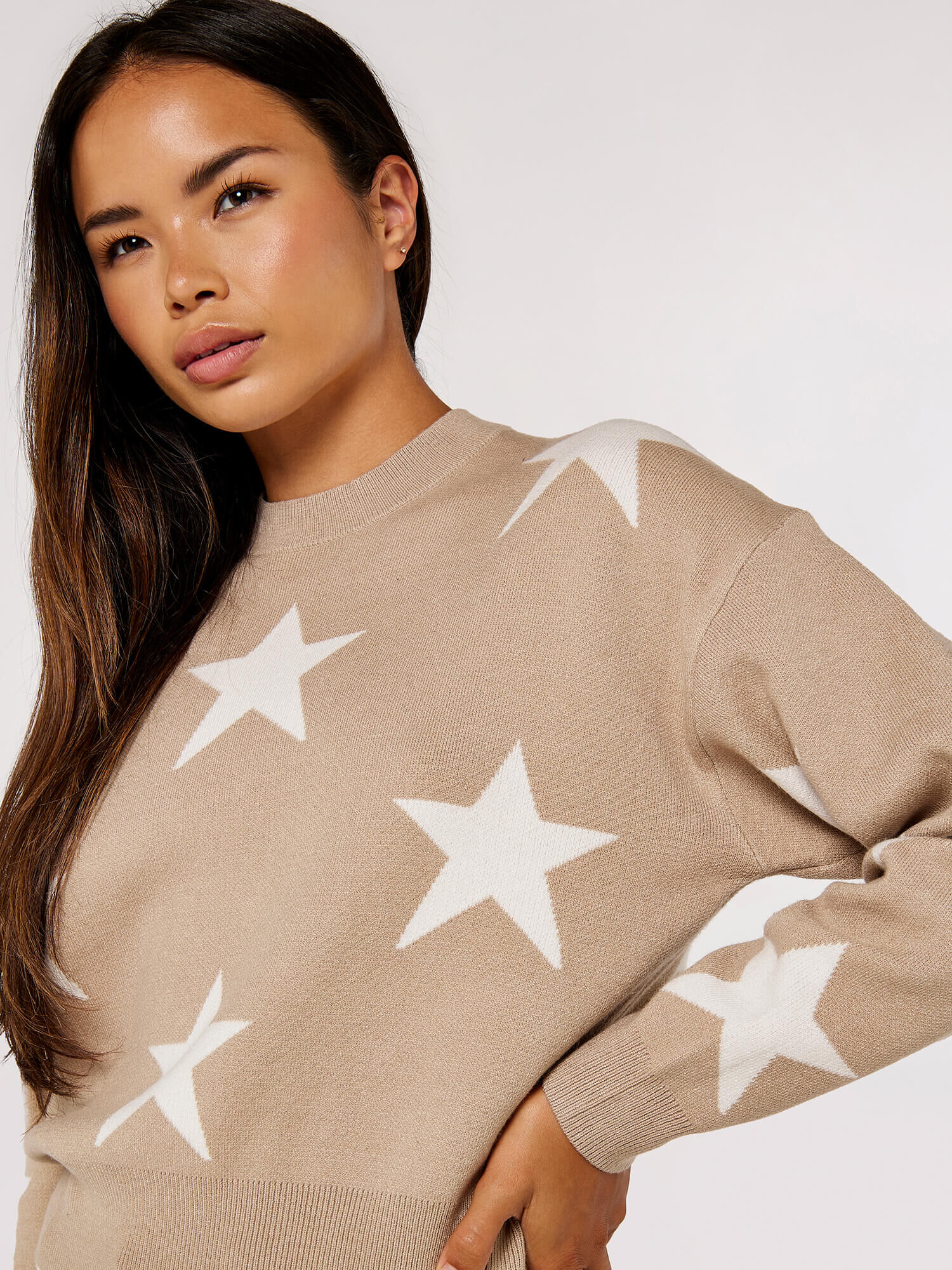 Star cropped new arrivals sweater