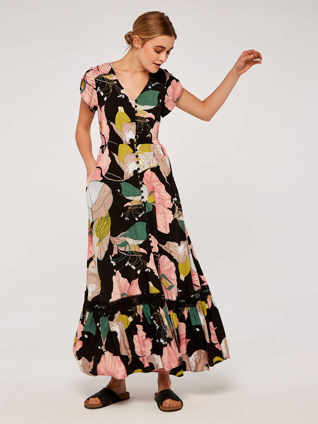 Image of Pond Button Down Dress