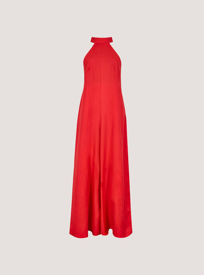 Halter Neck Wide-Leg Jumpsuit