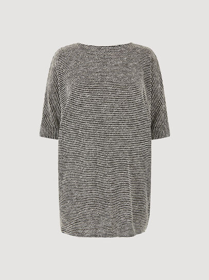 Curve Boucle Cocoon Mini Dress