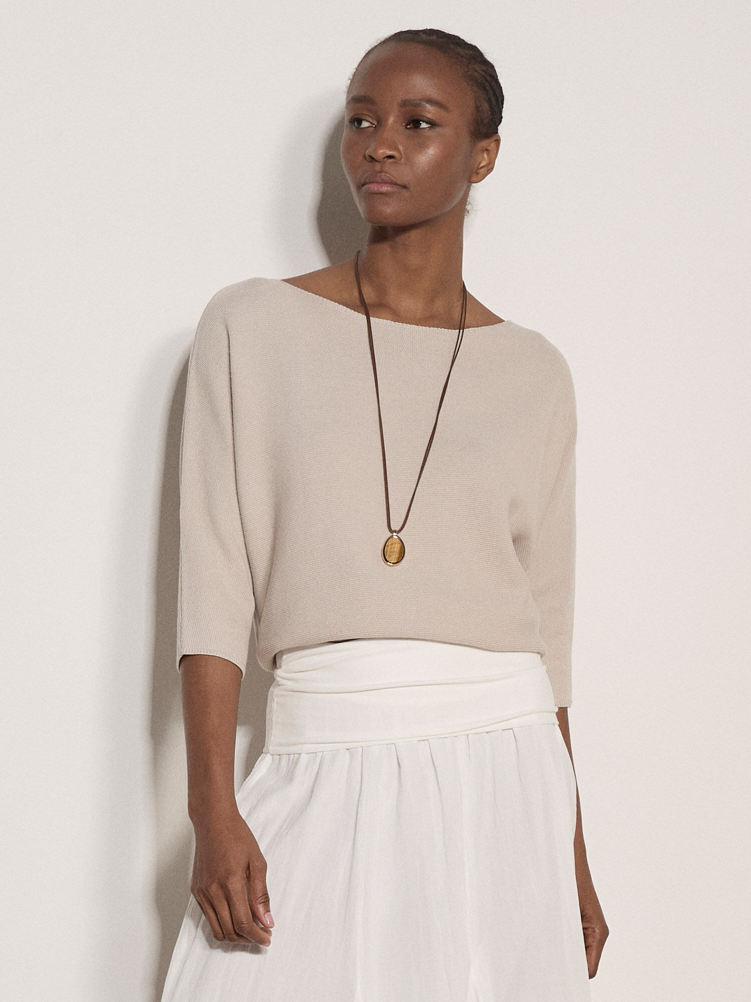 Stretch Knit Batwing Top | Apricot Clothing Stretch Knit Batwing Top | Apricot Clothing