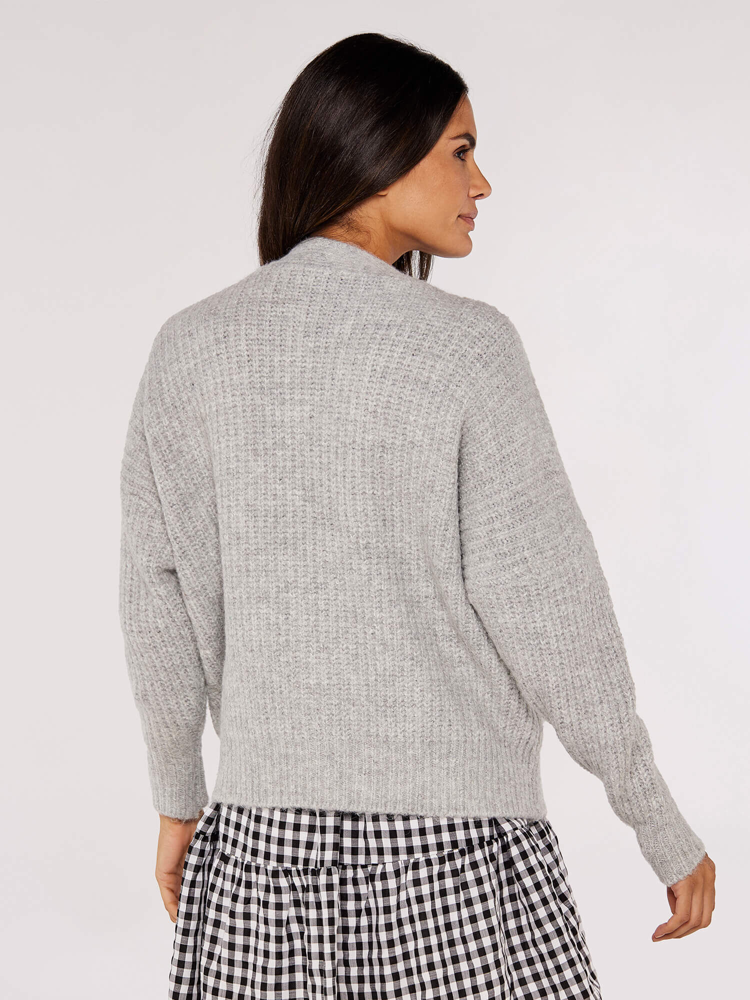 Knit Boyfriend Cardigan Apricot Clothing