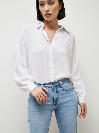 Mid-Rise Flare Jeans 