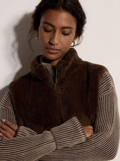 Fleece Zip-Through Gilet