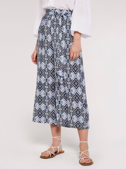 Ikat tile culotte