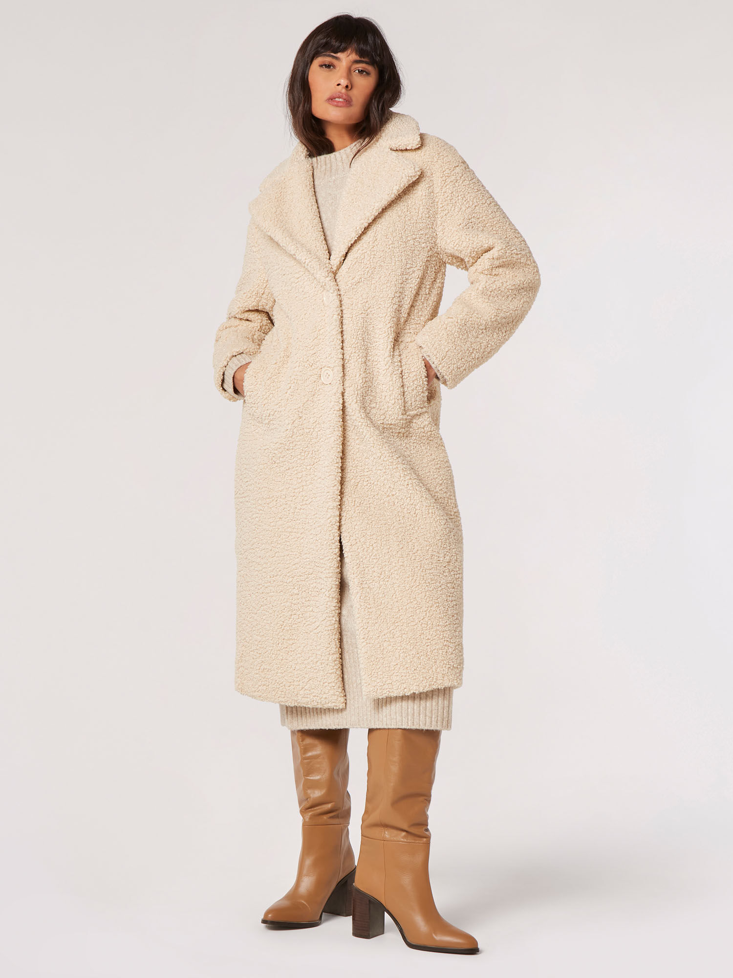 Borg store teddy coat