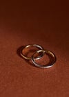 Mixed Metal 25mm Hoop Earrings, Assorted, large