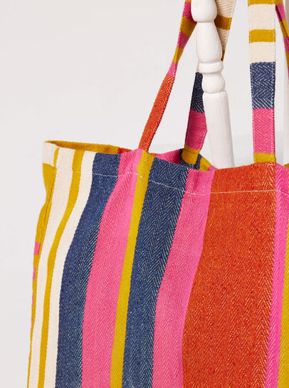 Yarn Dyed Canvas Bag