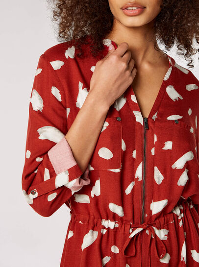 Utility Mini Dress