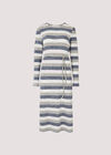 Soft Touch Stripe Midi Dress, Navy, large