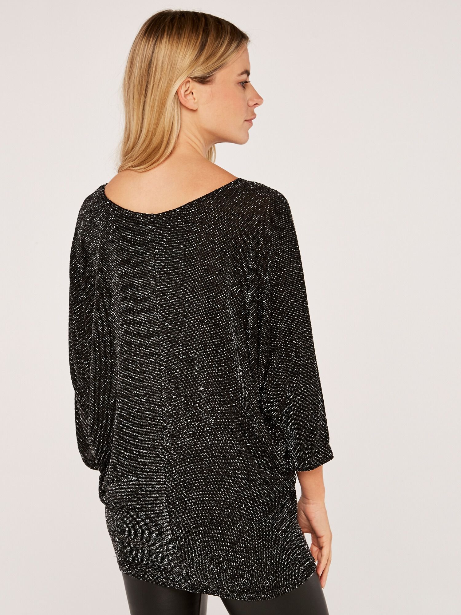Batwing sparkly top sale