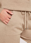 Knitted Relaxed Joggers, Stone, large