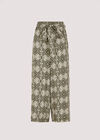 Ikat tile culotte, Khaki, large