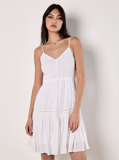Shimmer Camisole Mini Dress
