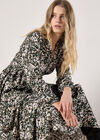 Camo Floral Midaxi Dress, Stone, large