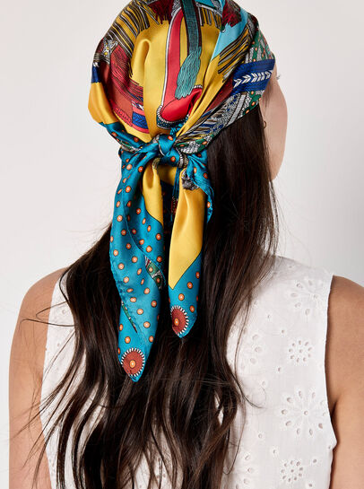 Satin Printed Scarf