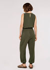 Utility Jumpsuit, Khaki, large