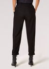 Soft Twill Chino Trousers, Black, large